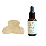 THE LIFT & GLOW SET — Gua Sha für natürliches Lifting, Propolis Face Oil für strahlenden Glow