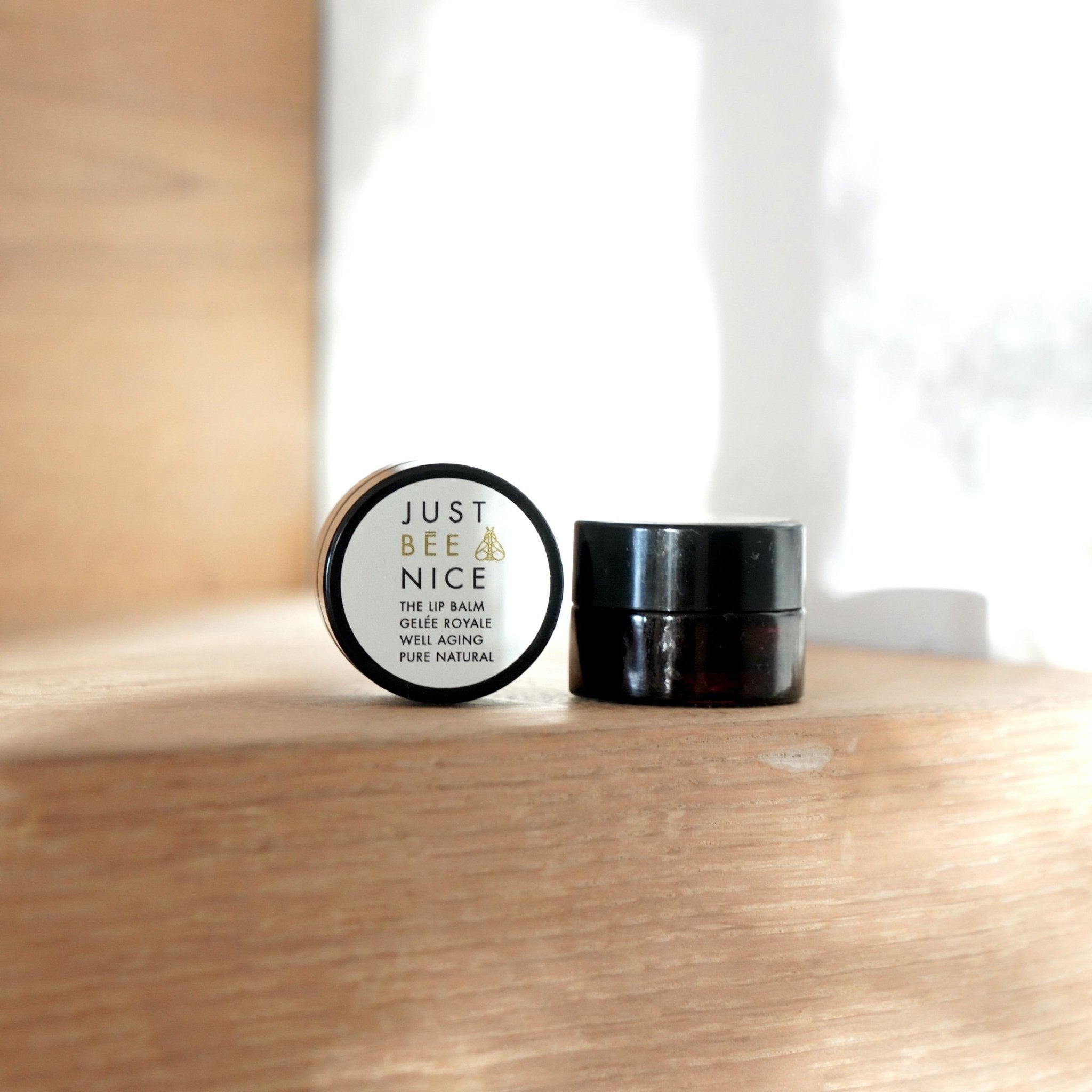 THE LIP BALM 5 ml im Glastiegel - JustBeeNice